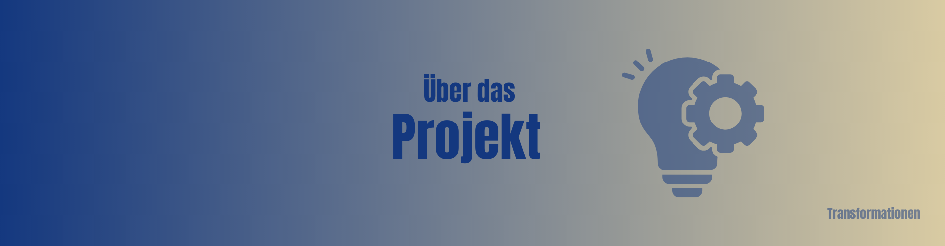 Über das Projekt Banner