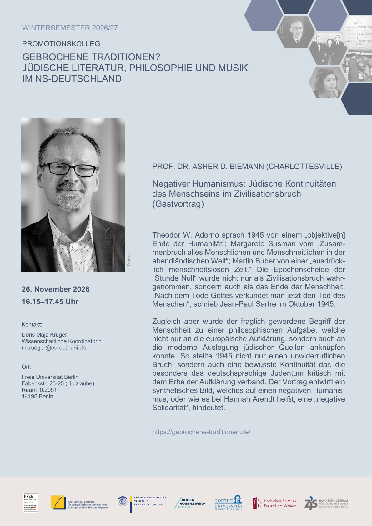 Plakat Biemann