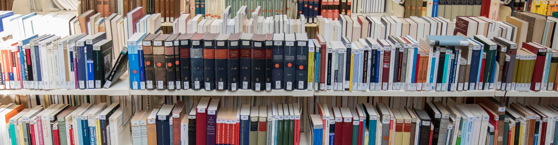 Bücherregale in der Viadrina-Bibliothek
